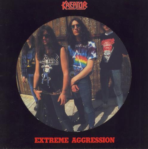 Kreator Extreme Aggression Germany LP Picture Disc N0145-9